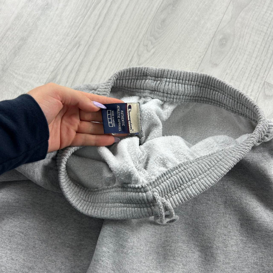 VINTAGE Y2K CHAMPION BAGGY COTTON SWEATPANTS GREY
