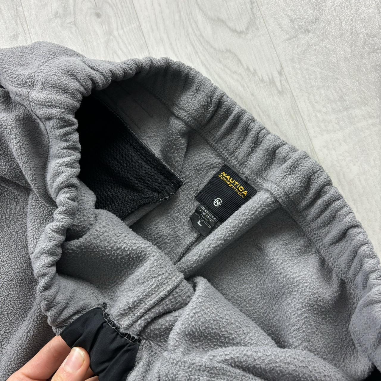 VINTAGE NAUTICA BAGGY FLEECE SWEATPANTS GREY