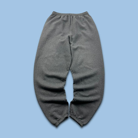 VINTAGE Y2K STARTER BAGGY COTTON SWEATPANTS GREY