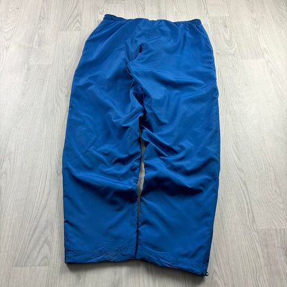 VINTAGE Y2K ADIDAS BAGGY TRACKSUIT BOTTOMS BLUE