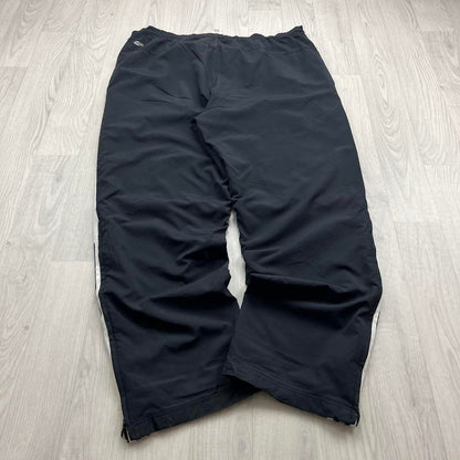 VINTAGE Y2K ADIDAS BAGGY TRACKSUIT BOTTOMS BLACK