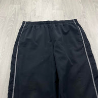 VINTAGE Y2K REEBOK BAGGY TRACKSUIT BOTTOMS BLACK