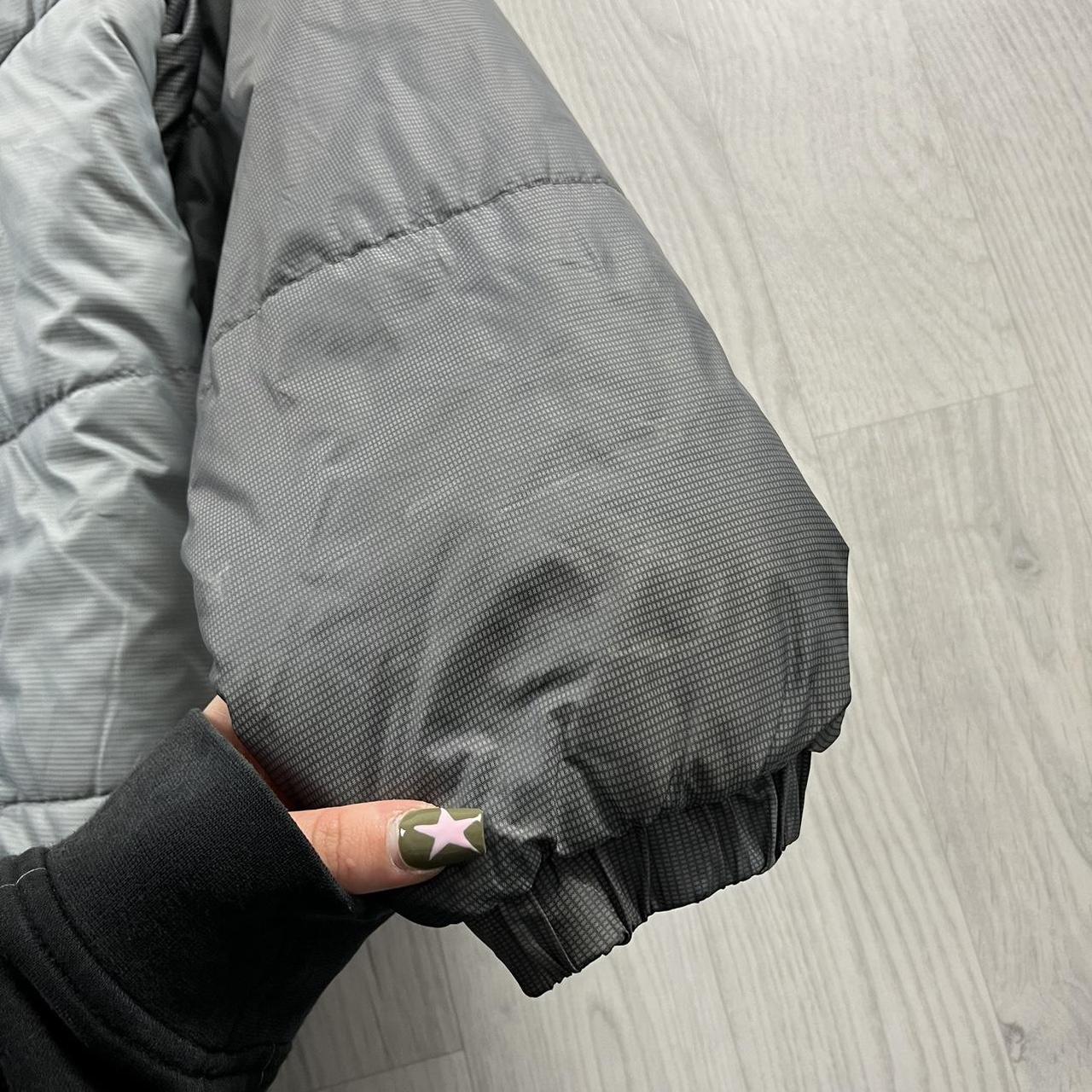 VINTAGE Y2K UMBRO PUFFER JACKET GREY