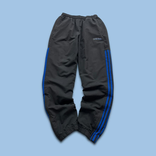 ADIDAS BAGGY TRACKSUIT BOTTOMS BLACK