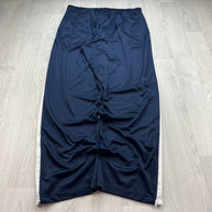 VINTAGE Y2K NIKE BAGGY SIDE STRIPE TRACKSUIT BOTTOMS NAVY