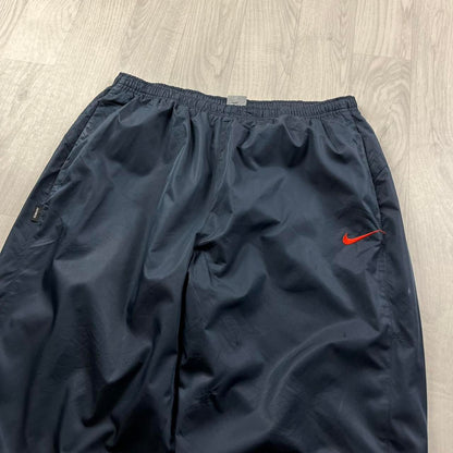 VINTAGE Y2K NIKE BAGGY TRACKSUIT BOTTOMS NAVY