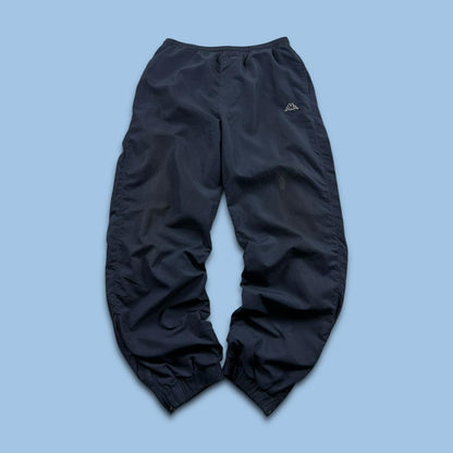 VINTAGE Y2K KAPPA BAGGY TRACKSUIT BOTTOMS NAVY