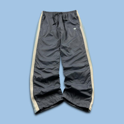 VINTAGE Y2K NIKE BAGGY TRACKSUIT BOTTOMS GREY