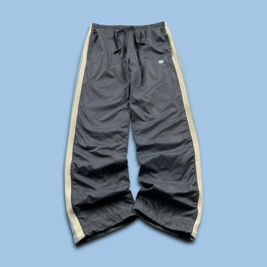 VINTAGE Y2K NIKE BAGGY TRACKSUIT BOTTOMS GREY