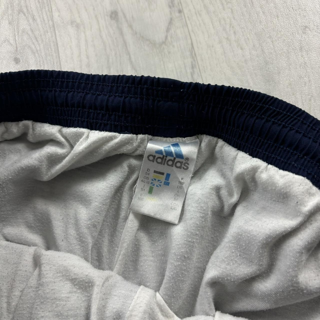 VINTAGE Y2K ADIDAS BAGGY TRACKSUIT BOTTOMS NAVY