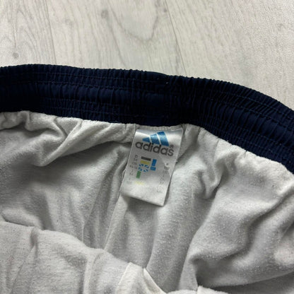 VINTAGE Y2K ADIDAS BAGGY TRACKSUIT BOTTOMS NAVY
