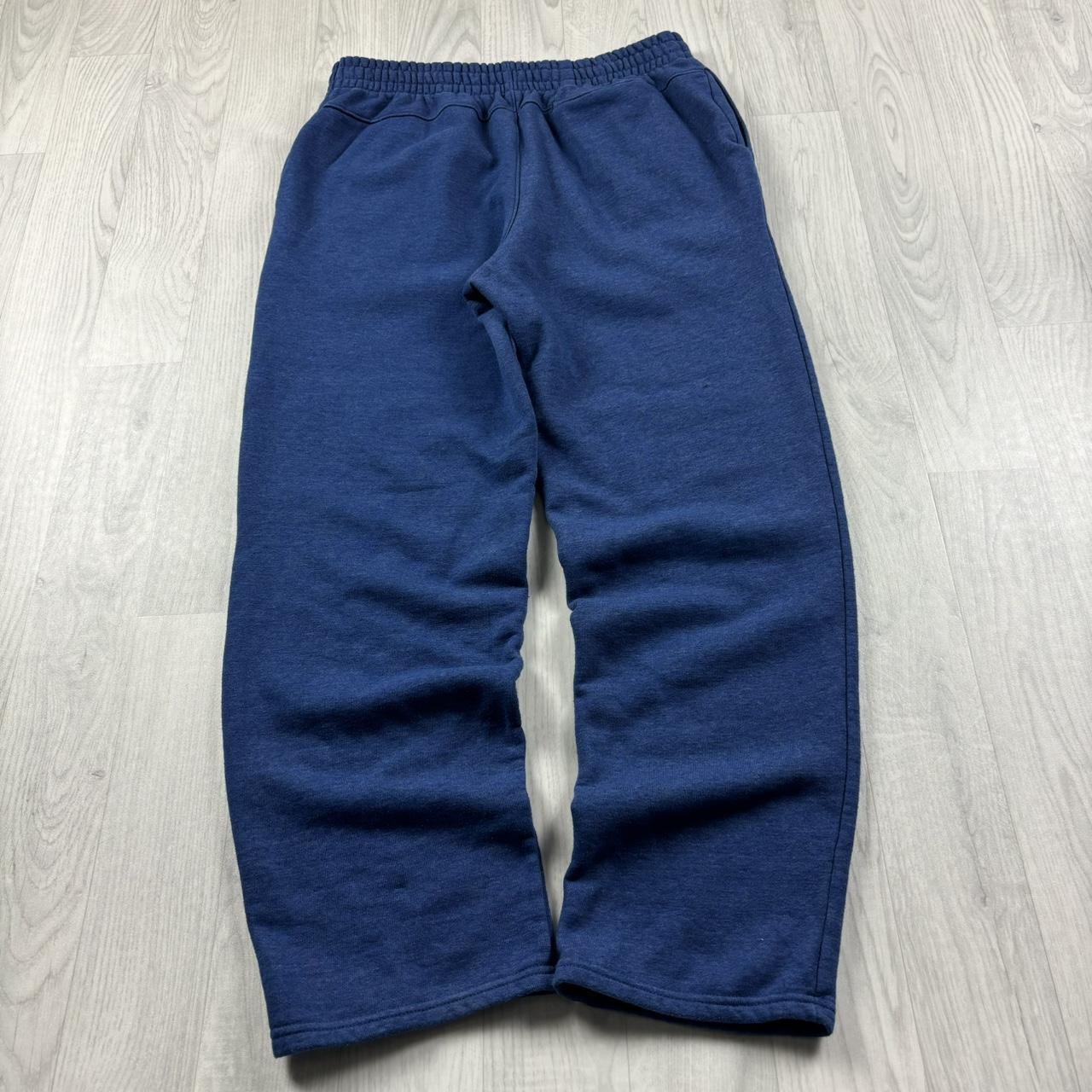 VINTAGE Y2K RUSSELL ATHLETIC BAGGY COTTON SWEATPANTS BLUE