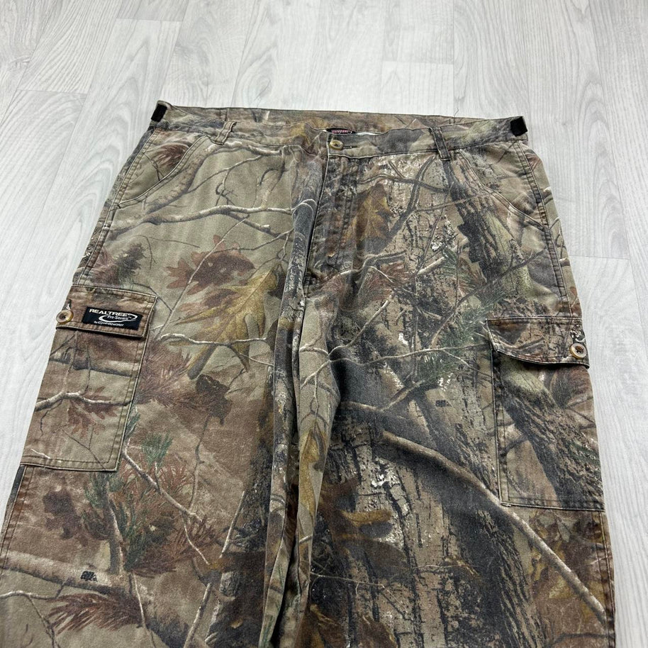 VINTAGE REALTREE BAGGY CAMO CARGO PANTS