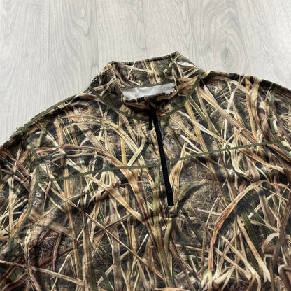 VINTAGE REALTREE QUARTER ZIP SWEATSHIRT CAMO