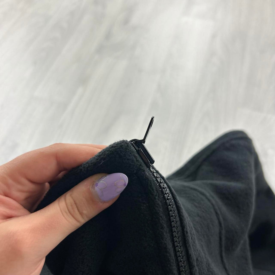 VINTAGE Y2K COLUMBIA ZIP UP FLEECE JACKET BLACK