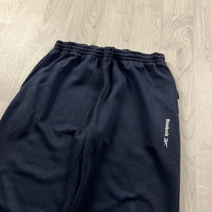 VINTAGE REEBOK BAGGY COTTON SWEATPANTS NAVY