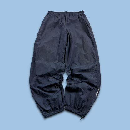 VINTAGE Y2K REEBOK BAGGY TRACKSUIT BOTTOMS NAVY
