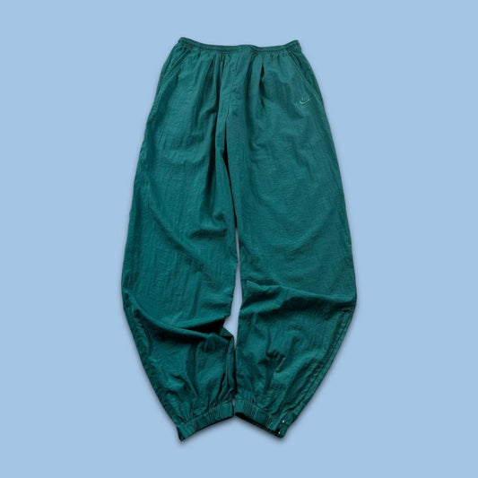 VINTAGE Y2K NIKE BAGGY TRACKSUIT BOTTOMS GREEN