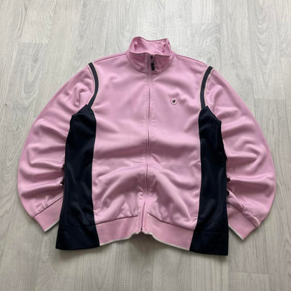 VINTAGE Y2K LOTTO WINDBREAKER TRACK JACKET BABY PINK