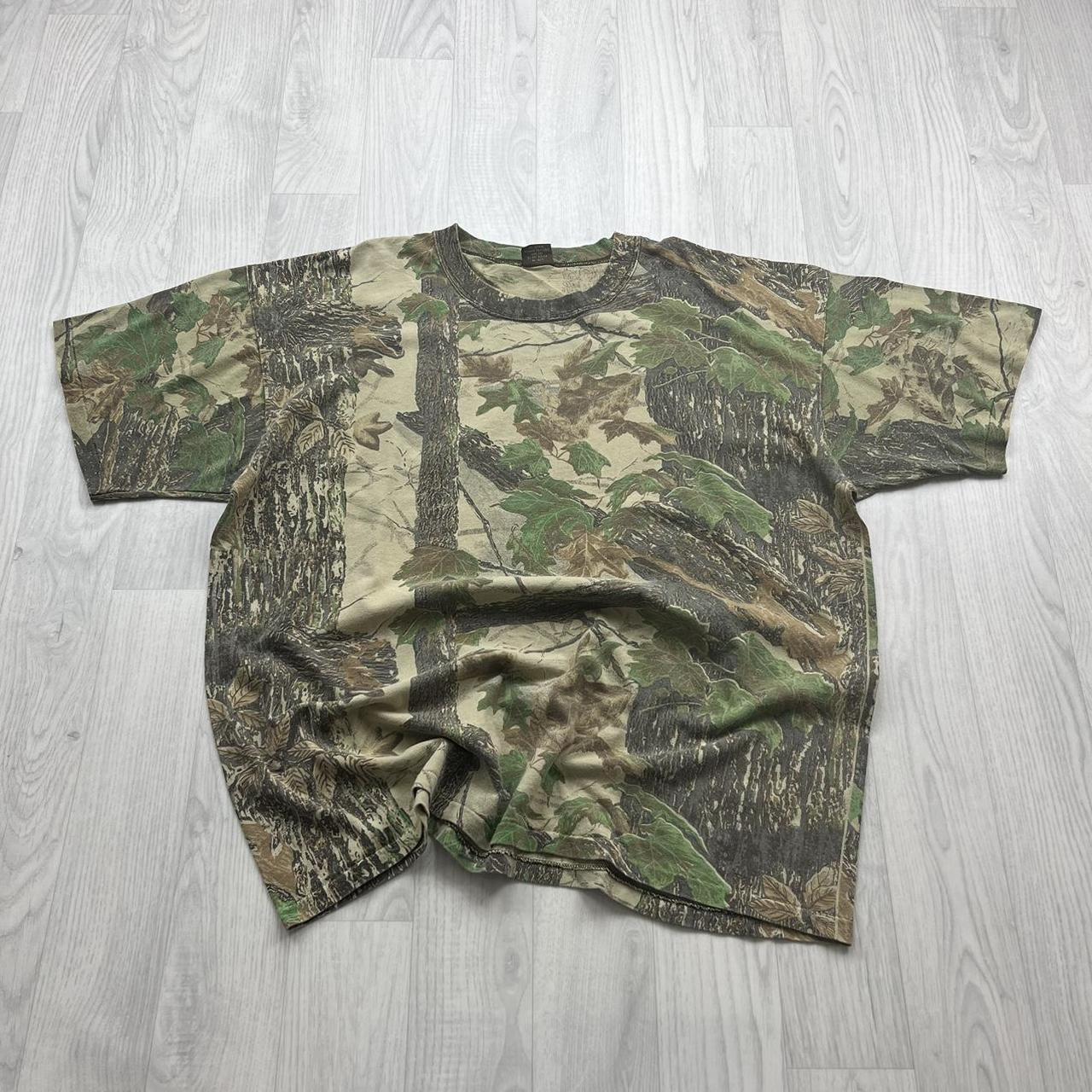 VINTAGE 90s REALTREE T SHIRT CAMO