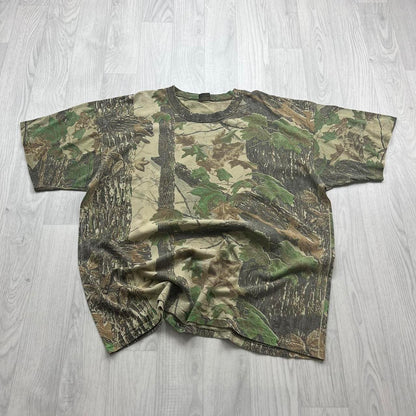 VINTAGE 90s REALTREE T SHIRT CAMO