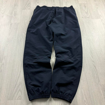 VINTAGE Y2K ADIDAS BAGGY TRACKSUIT BOTTOMS NAVY