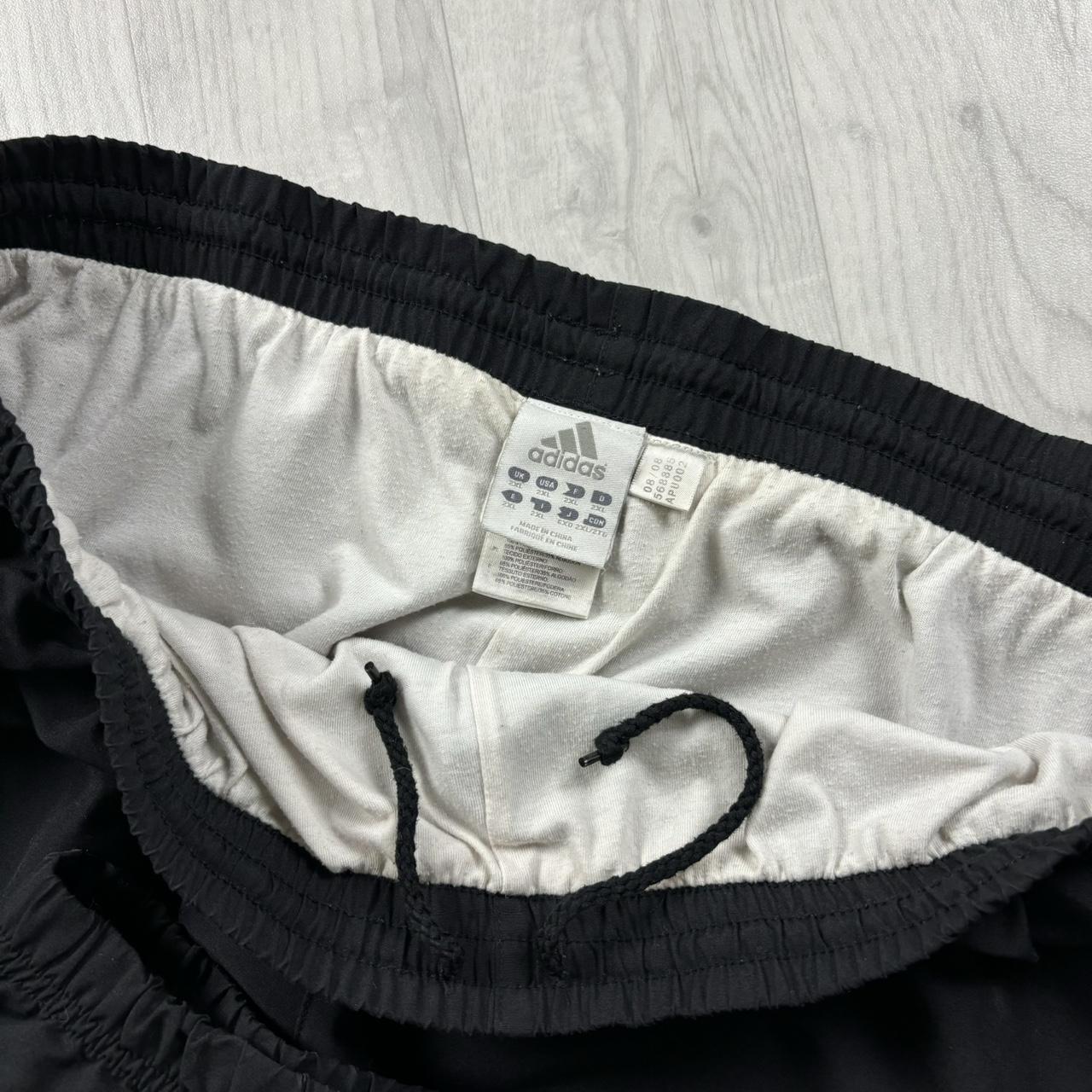 VINTAGE Y2K ADIDAS BAGGY TRACKSUIT BOTTOMS BLACK