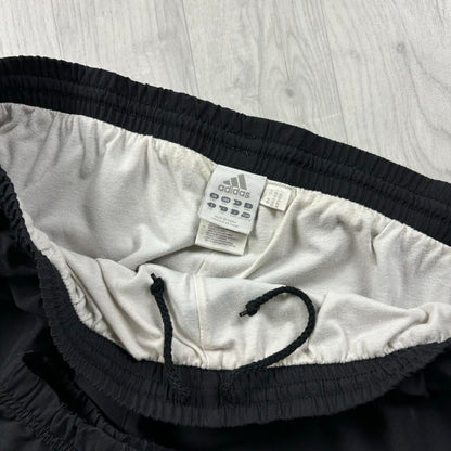 VINTAGE Y2K ADIDAS BAGGY TRACKSUIT BOTTOMS BLACK