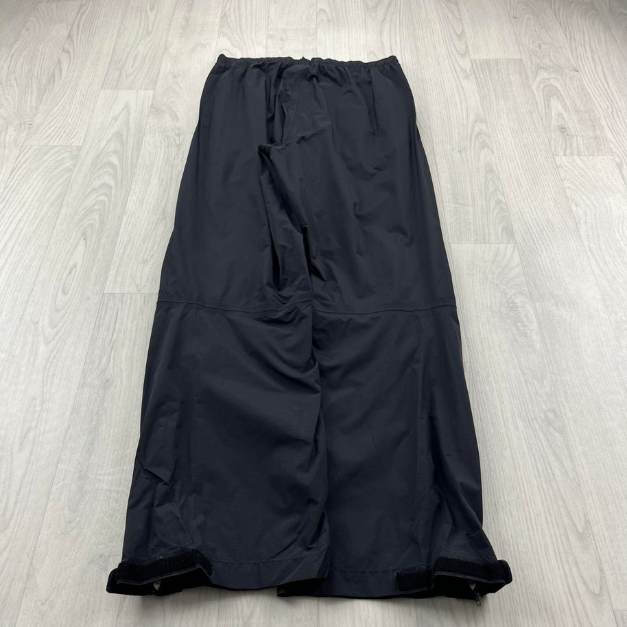 VINTAGE Y2K THE NORTH FACE HYVENT BAGGY HIKING UTILITY TROUSERS BLACK