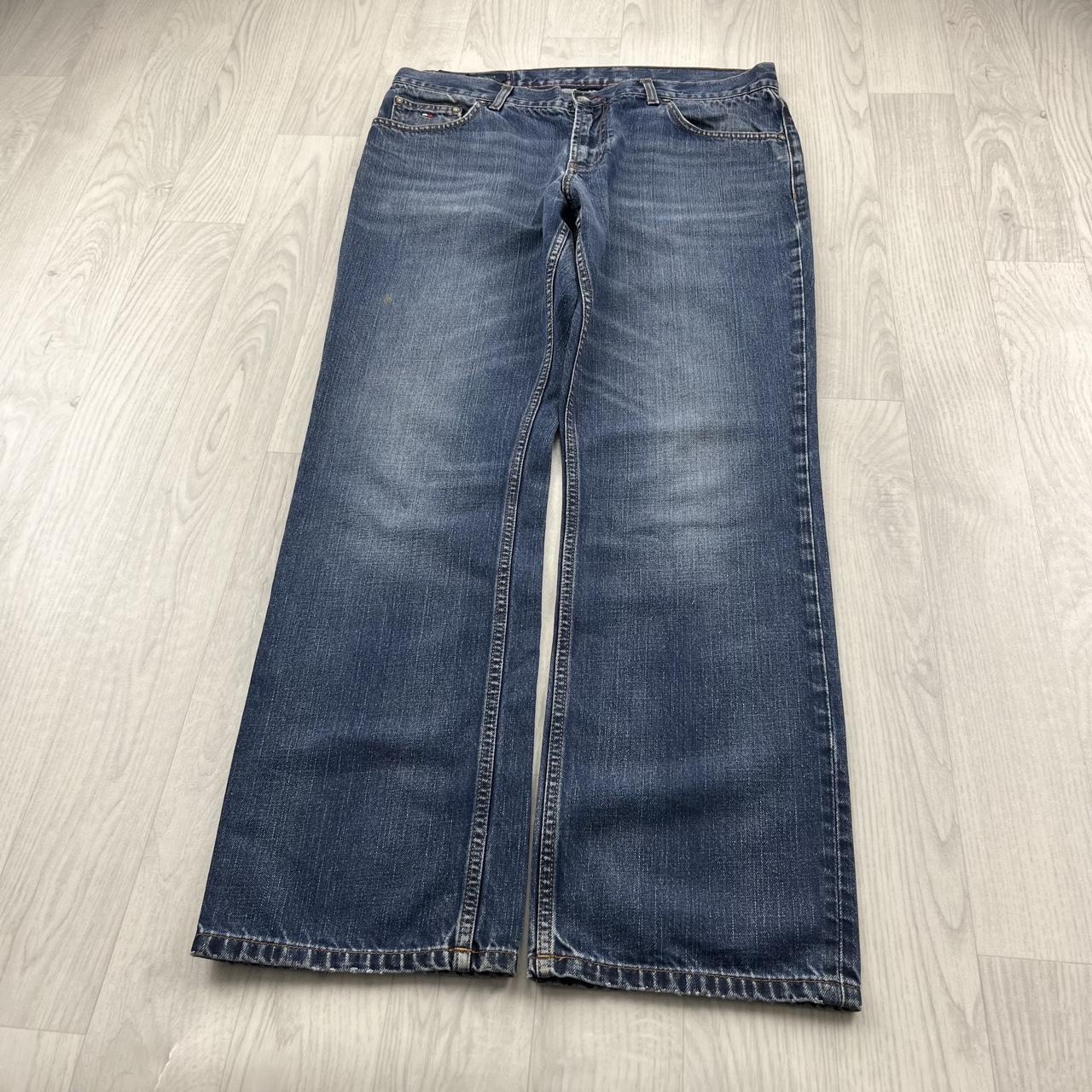 VINTAGE Y2K TOMMY HILFIGER BAGGY JEANS BLUE