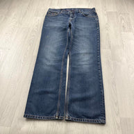 VINTAGE Y2K TOMMY HILFIGER BAGGY JEANS BLUE
