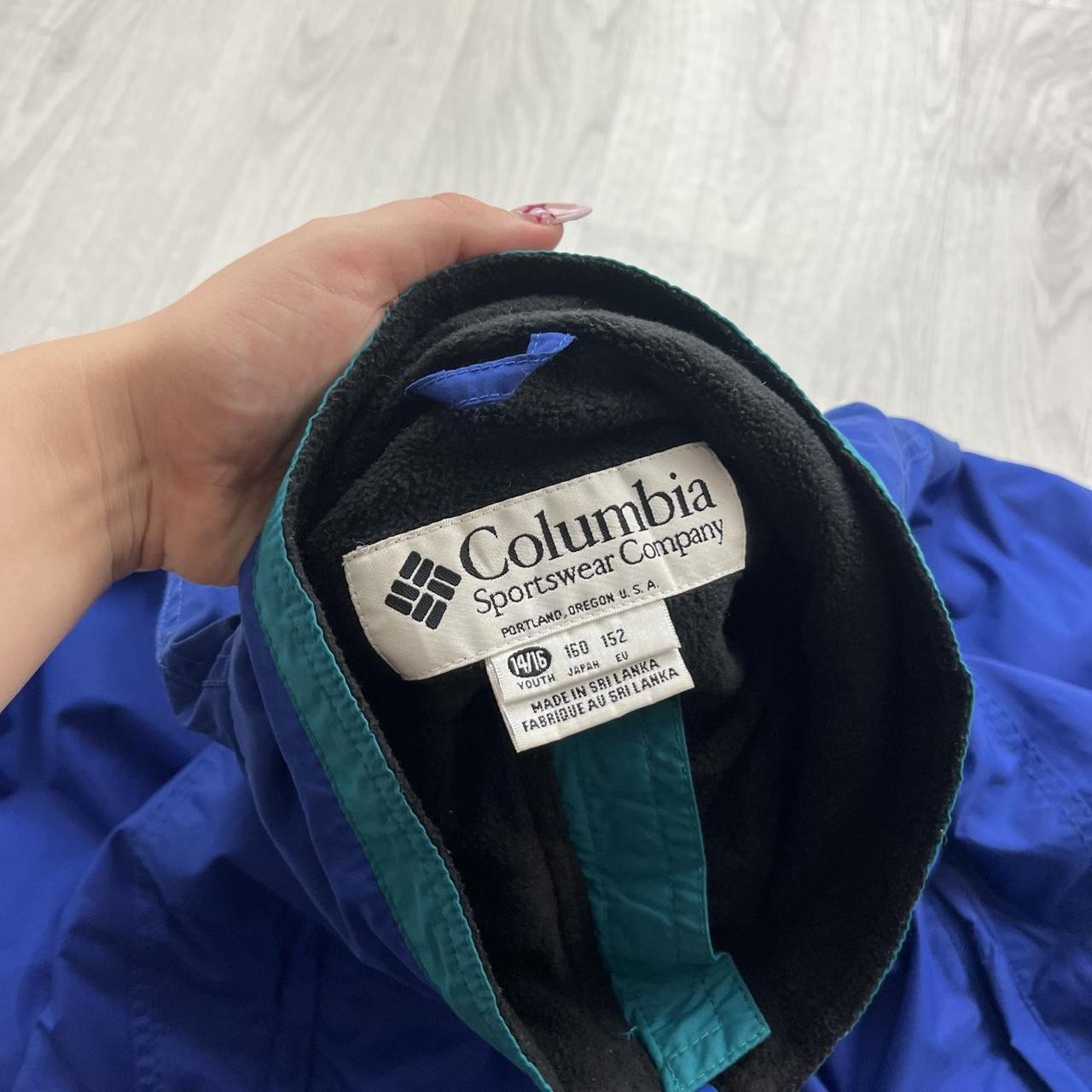 VINTAGE 00s COLUMBIA BOMBER SKI JACKET BLUE