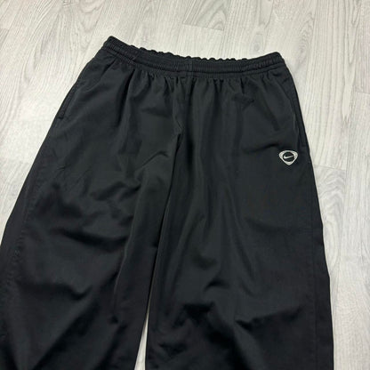 VINTAGE Y2K NIKE BAGGY WIDE LEG TRACKSUIT BOTTOMS BLACK