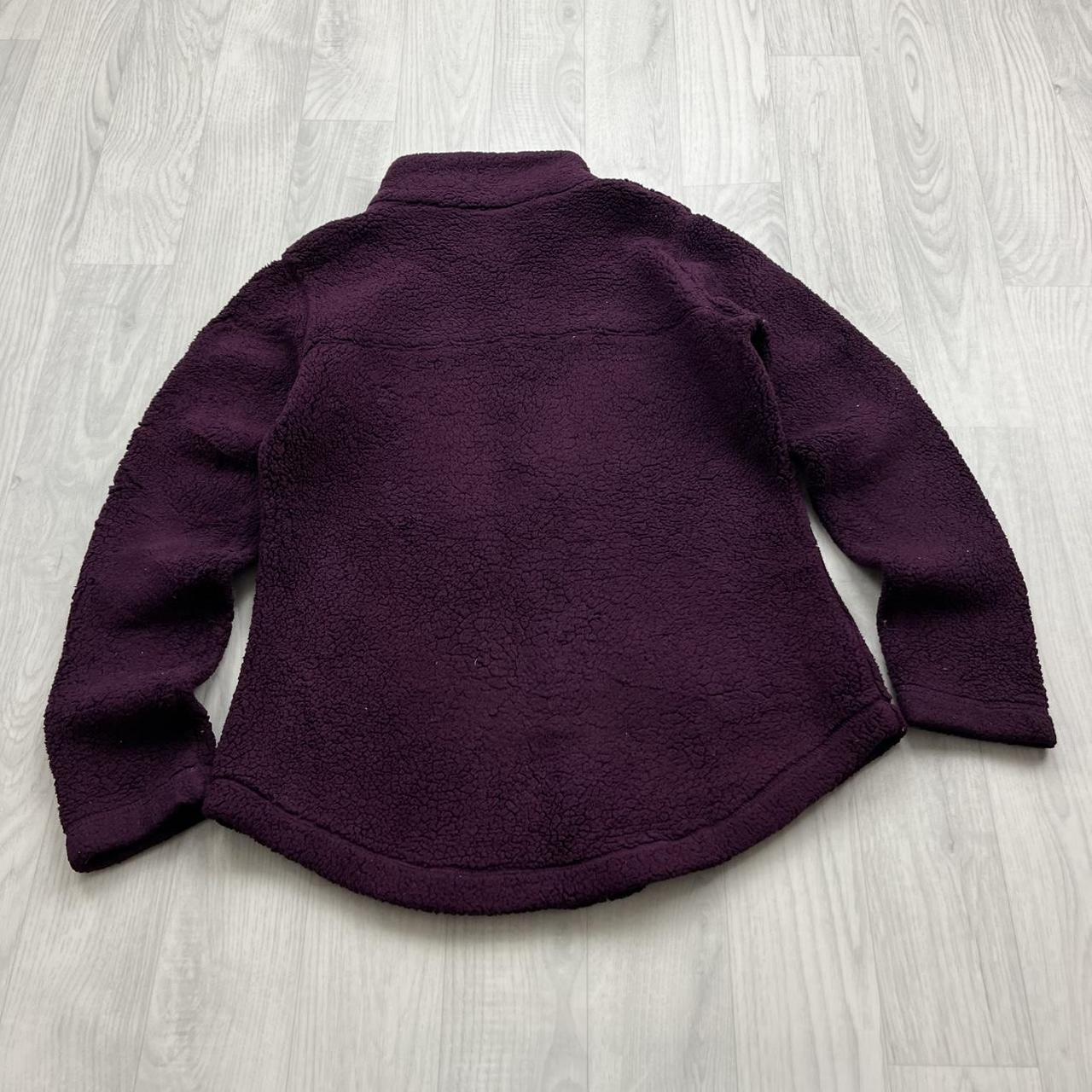 VINTAGE Y2K COLUMBIA FLEECE JACKET PURPLE BURGUNDY