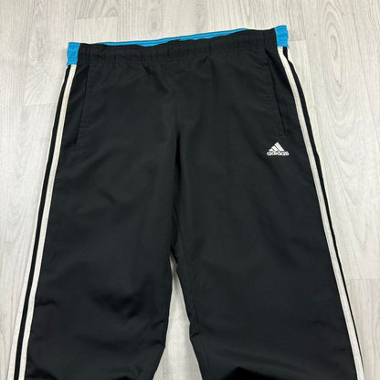 VINTAGE Y2K ADIDAS BAGGY TRACKSUIT BOTTOMS BLACK