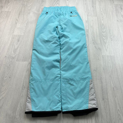 VINTAGE Y2K ONEILL BAGGY SKI PANTS SALOPETTES LIGHT BLUE