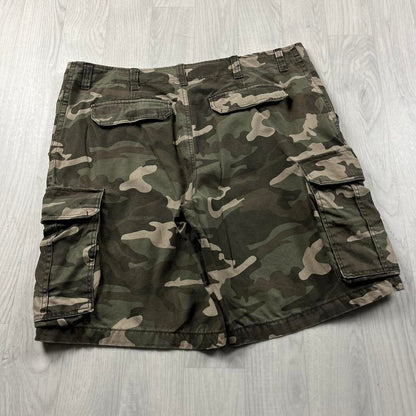 VINTAGE Y2K BAGGY LOOSE CAMO SHORTS
