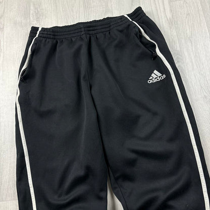 VINTAGE Y2K ADIDAS BAGGY TRACKSUIT BOTTOMS BLACK