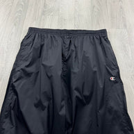 VINTAGE Y2K CHAMPION BAGGY TRACKSUIT BOTTOMS BLACK
