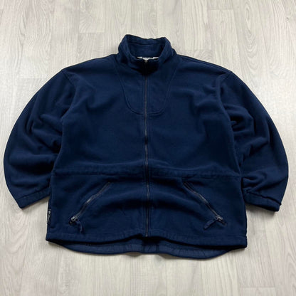 VINTAGE Y2K COLUMBIA ZIP UP TECHNICAL FLEECE NAVY