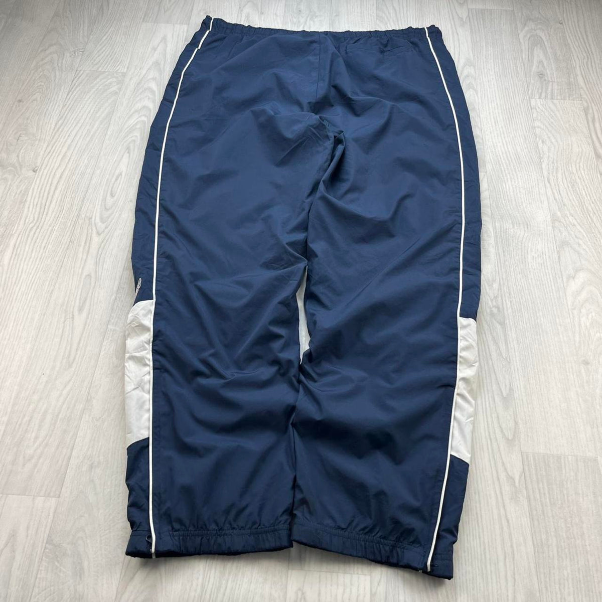 VINTAGE Y2K REEBOK BAGGY TRACKSUIT BOTTOMS NAVY