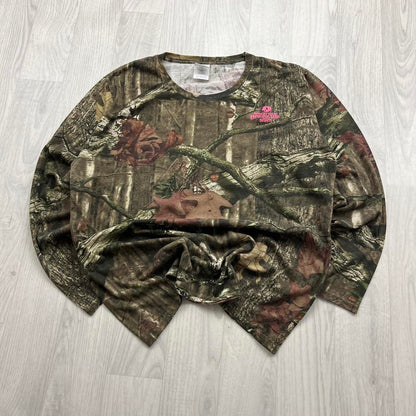 VINTAGE Y2K REALTREE LONG SLEEVE T SHIRT CAMO