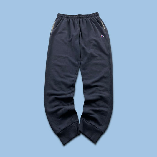VINTAGE 00s CHAMPION BAGGY COTTON SWEATPANTS NAVY