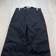 VINTAGE Y2K TRESPASS BAGGY SKI PANTS SALOPETTES BLACK