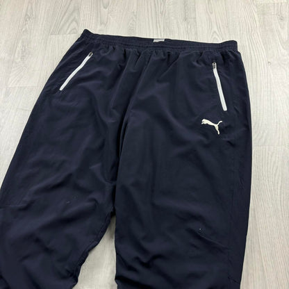 VINTAGE Y2K PUMA BAGGY TRACKSUIT BOTTOMS NAVY