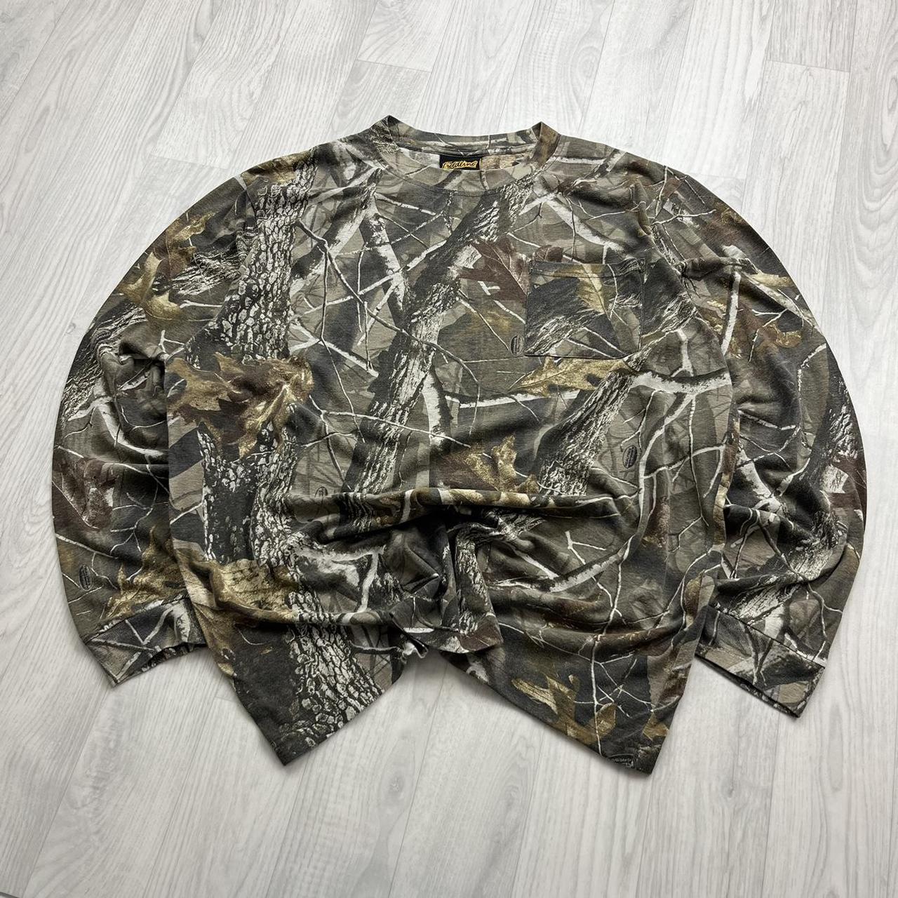 VINTAGE Y2K REALTREE LONG SLEEVE T SHIRT CAMO