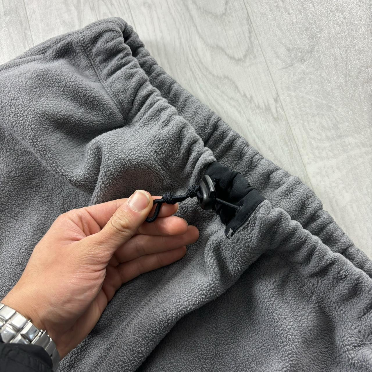 VINTAGE NAUTICA BAGGY FLEECE SWEATPANTS GREY