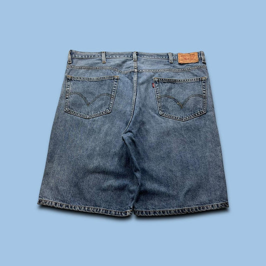 VINTAGE Y2K LEVIS 505 BAGGY JORTS BLUE