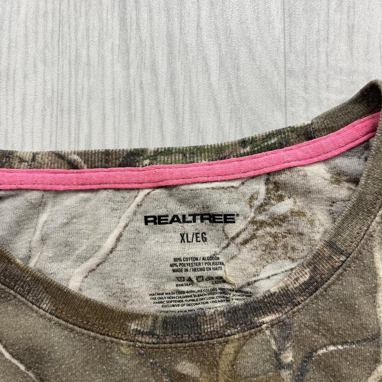 VINTAGE Y2K REALTREE BABY TEE CAMO