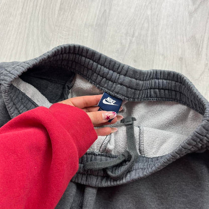 VINTAGE Y2K NIKE BAGGY COTTON SWEATPANTS GREY
